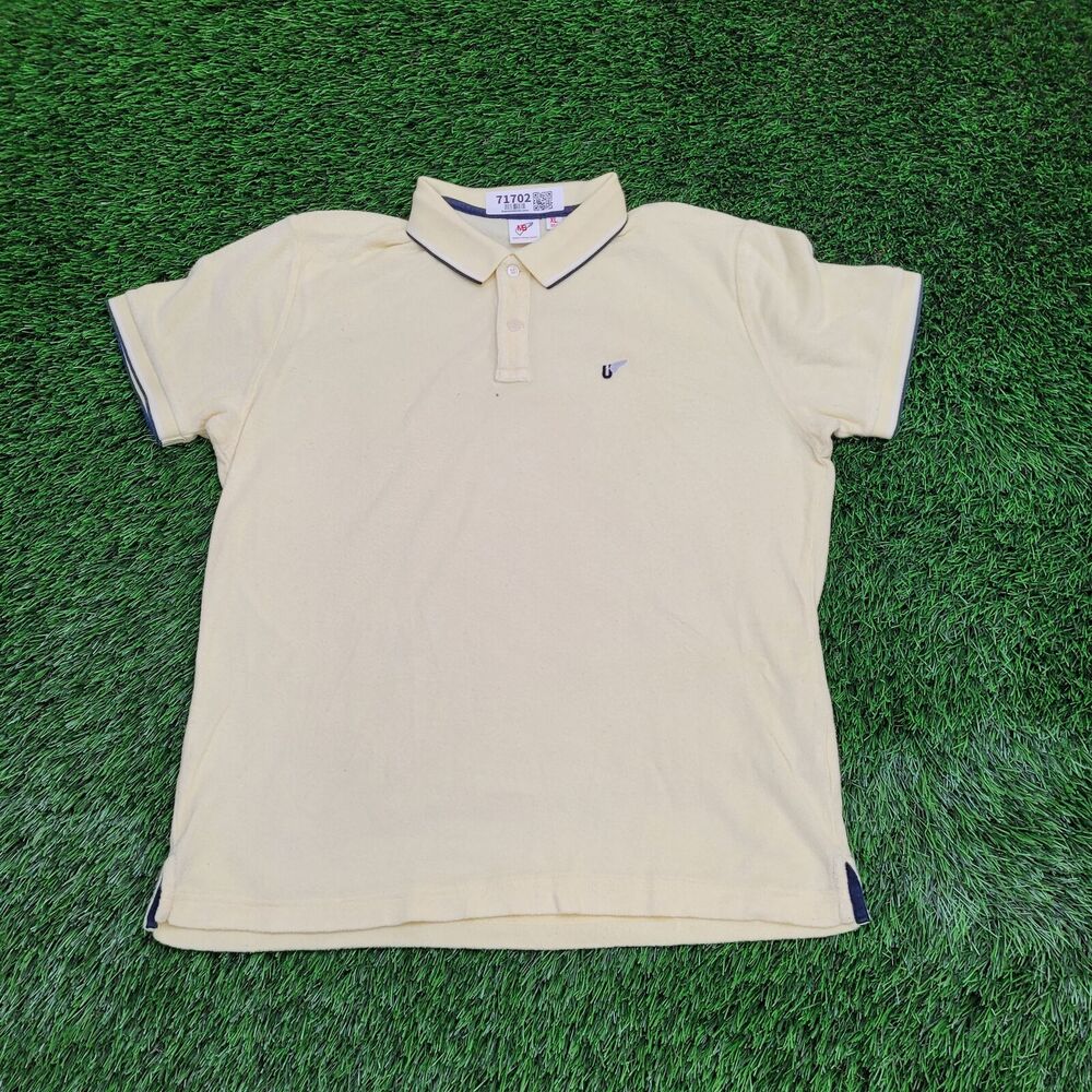 Uniqlo x Michael-Bastian Polo Shirt Womens XL 22x25 Yellow